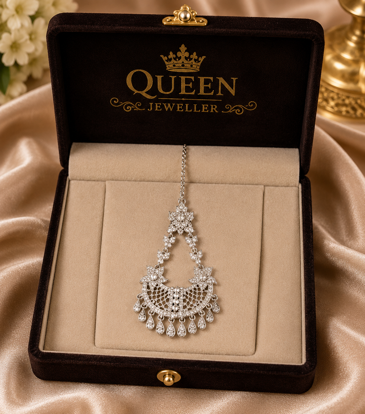 Pendant Earrings Chain Bracelet Ring for Women & Girls
