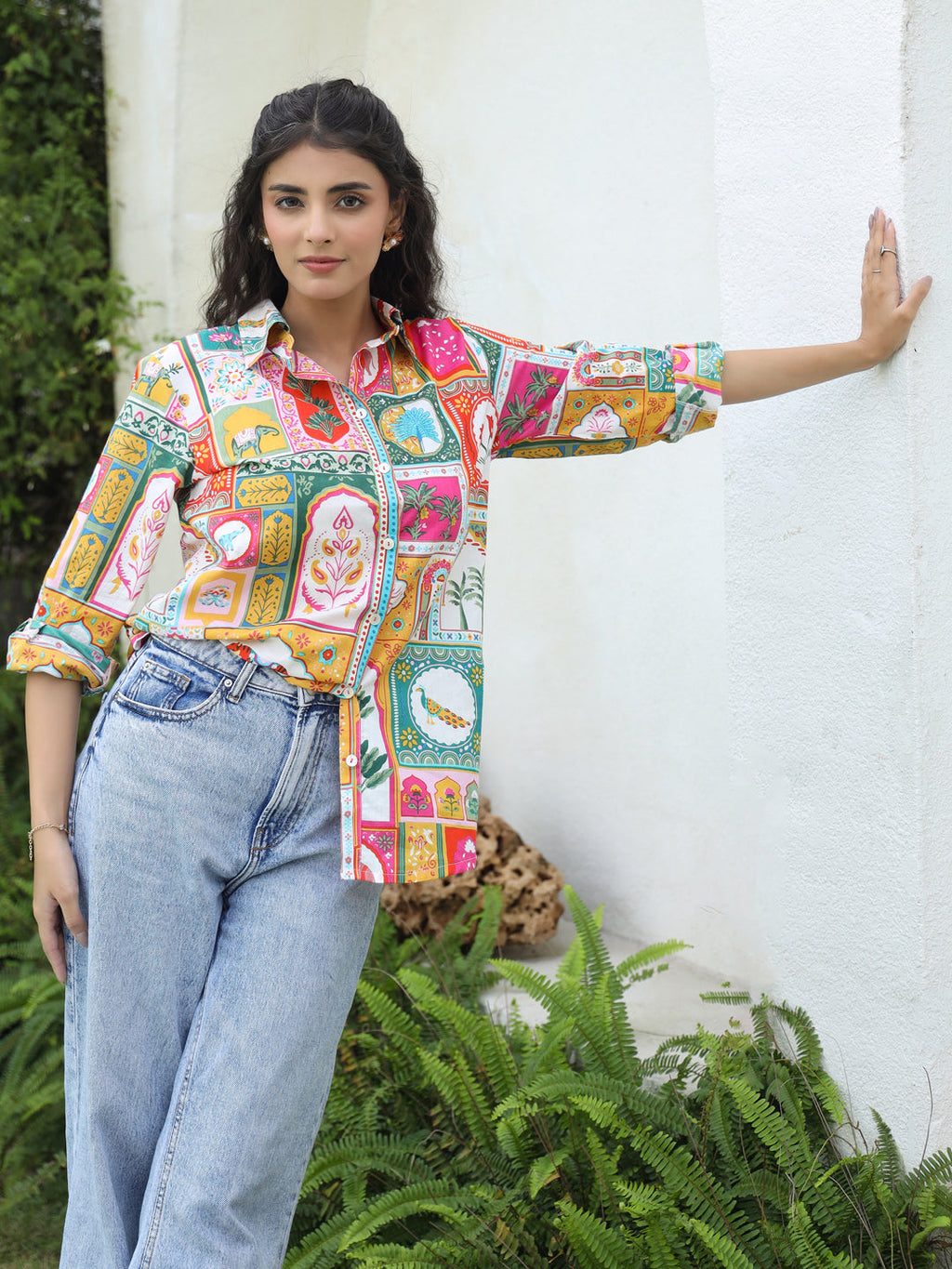 Women Printed Casual Shirt