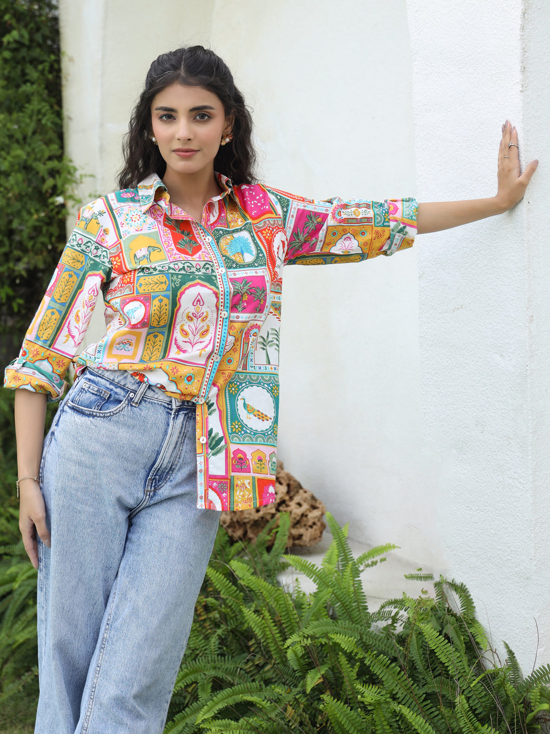 Women Printed Casual Shirt