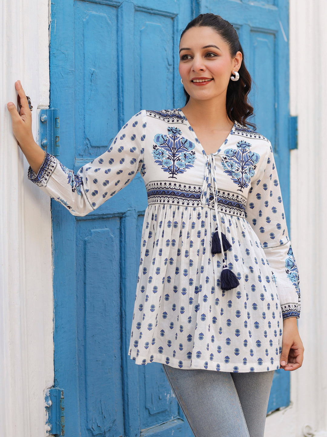 Print Cotton Top