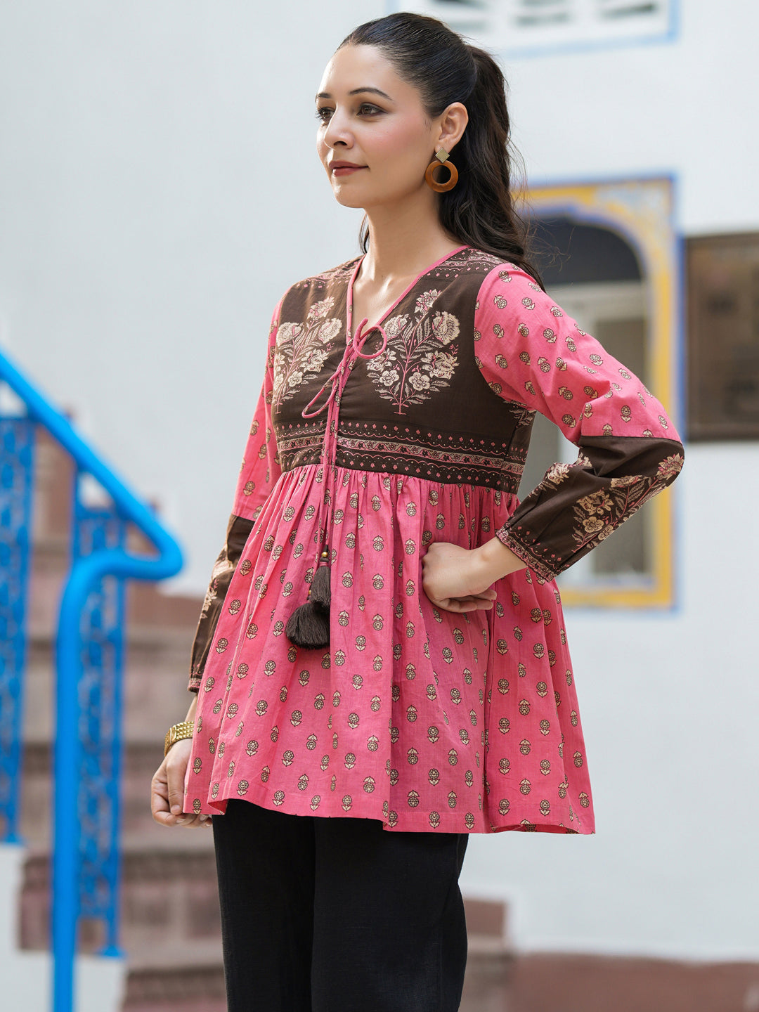 Print Cotton Top