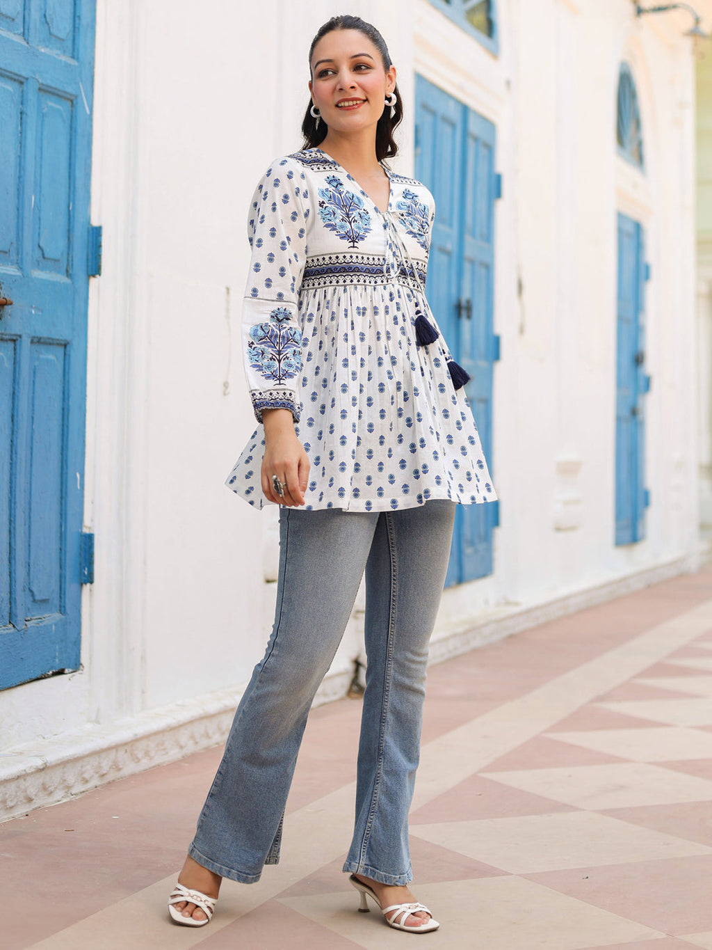 Print Cotton Top
