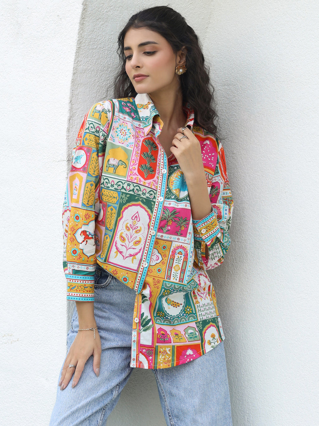 Women Printed Casual Shirt