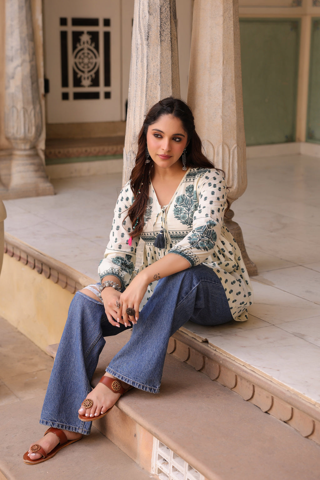 Print Cotton Top