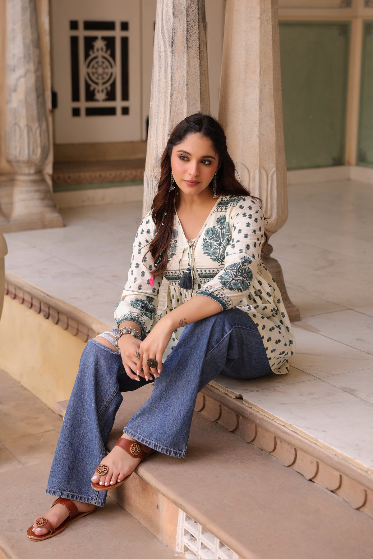 Print Cotton Top