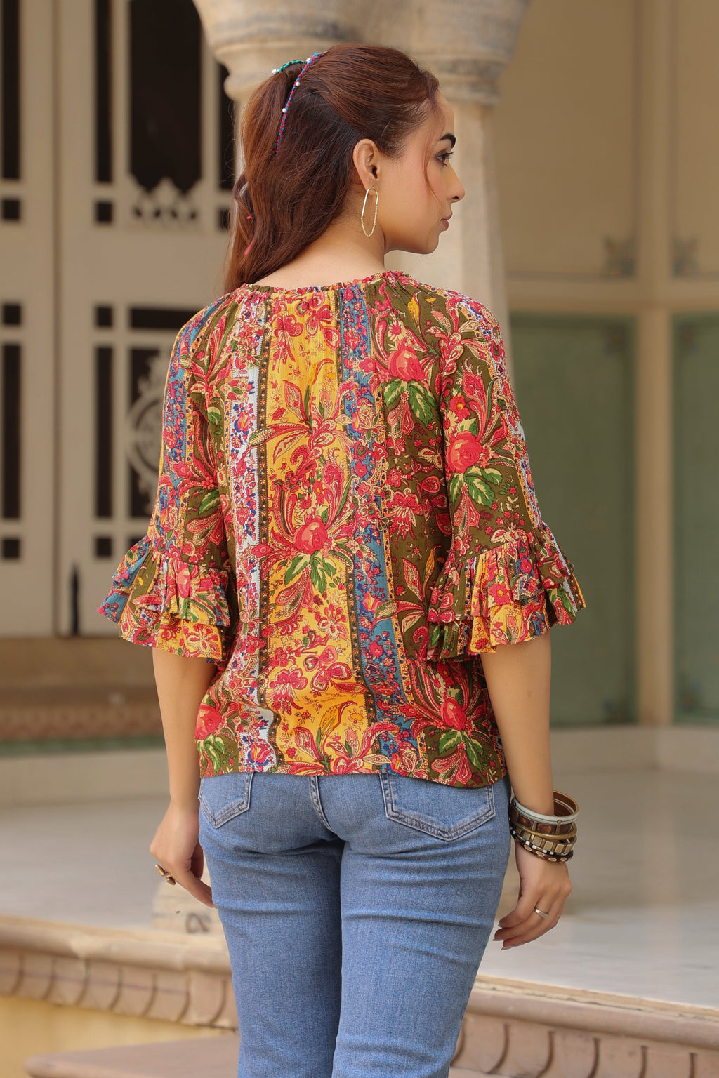 Print Cotton Top