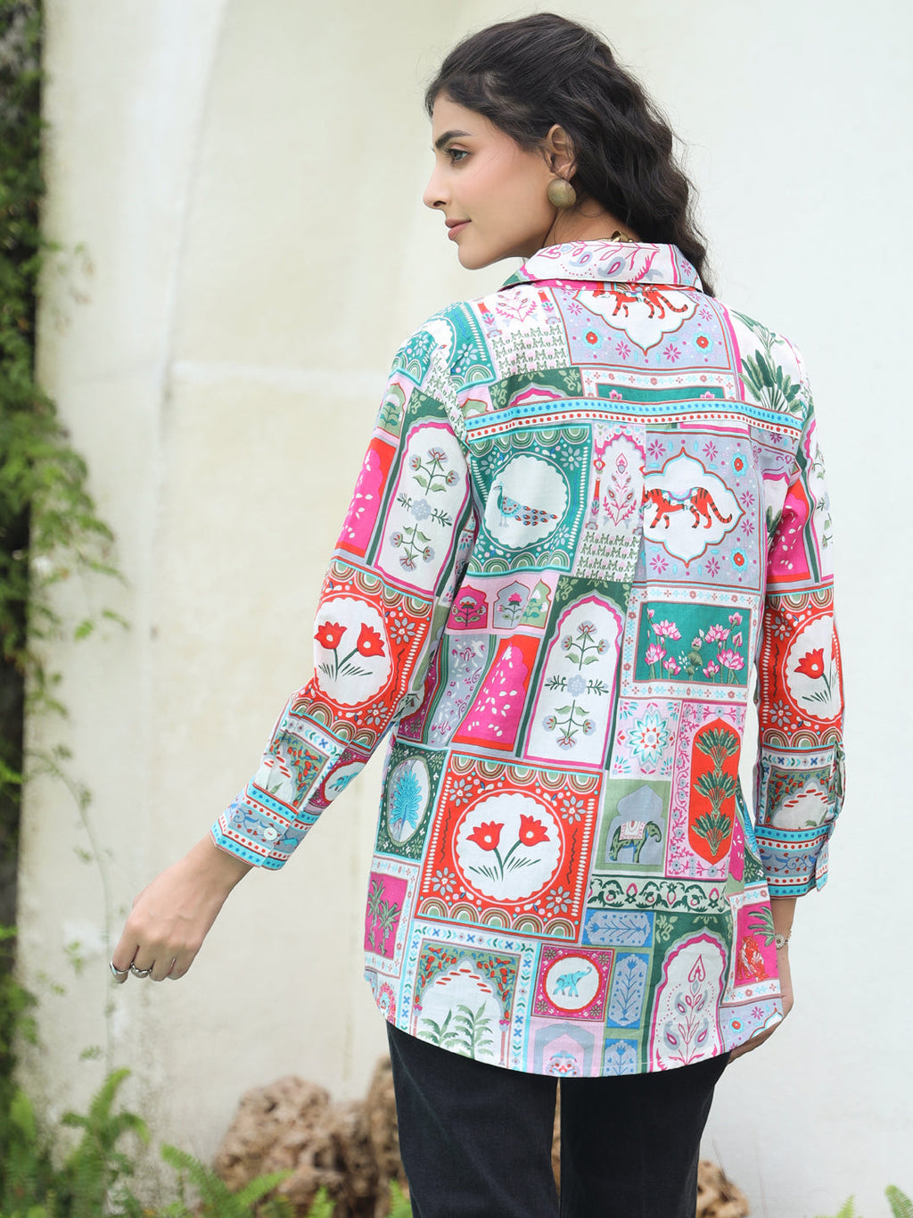 Women Printed Casual Shirt