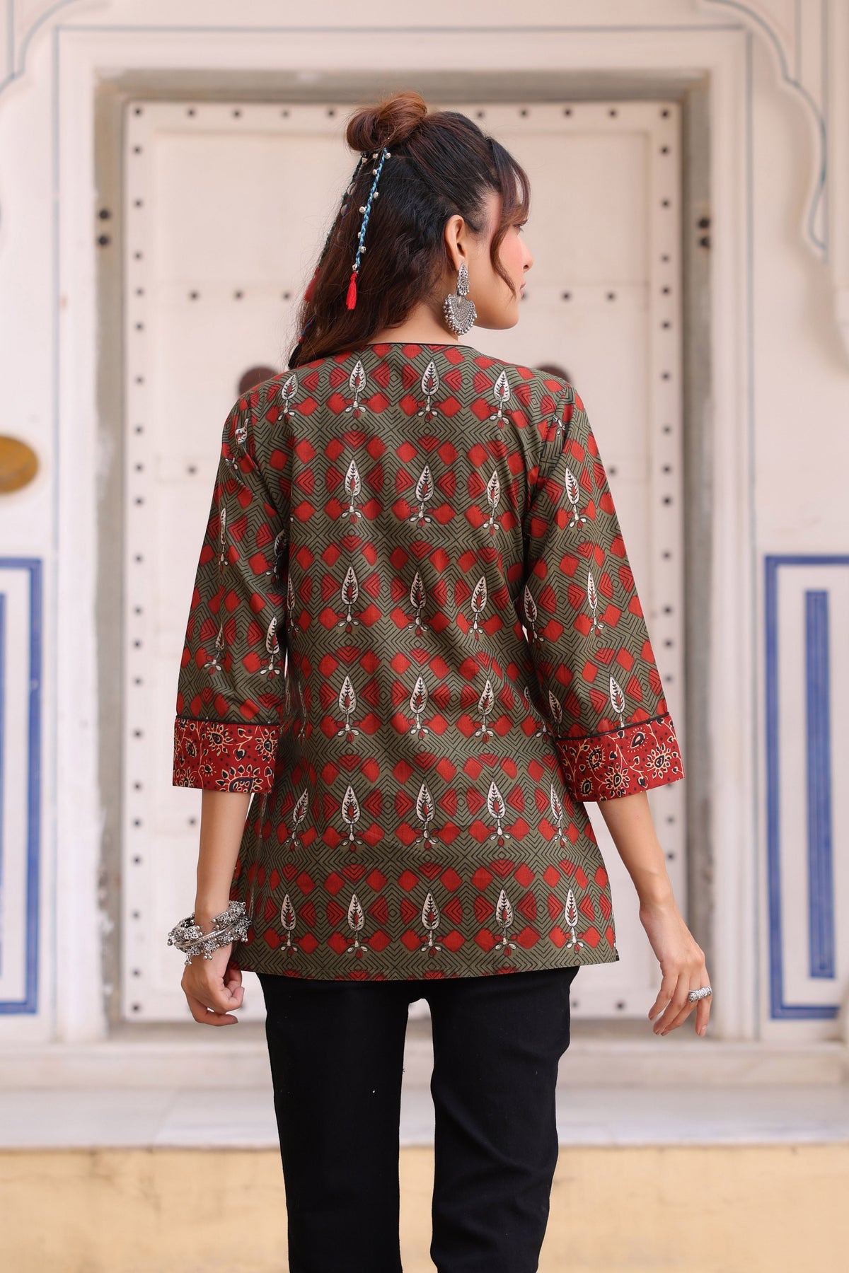 Print Cotton Top