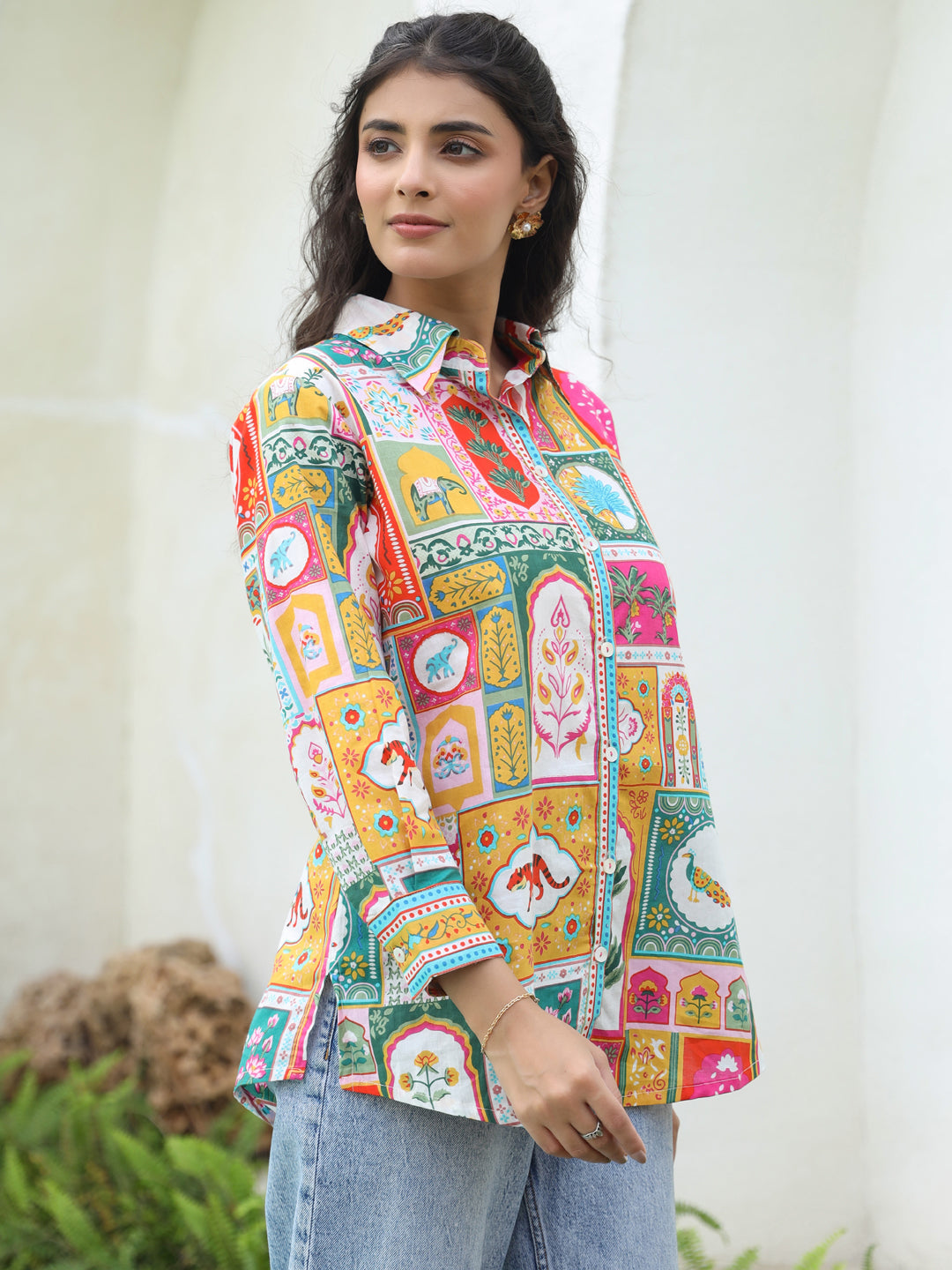 Women Printed Casual Shirt