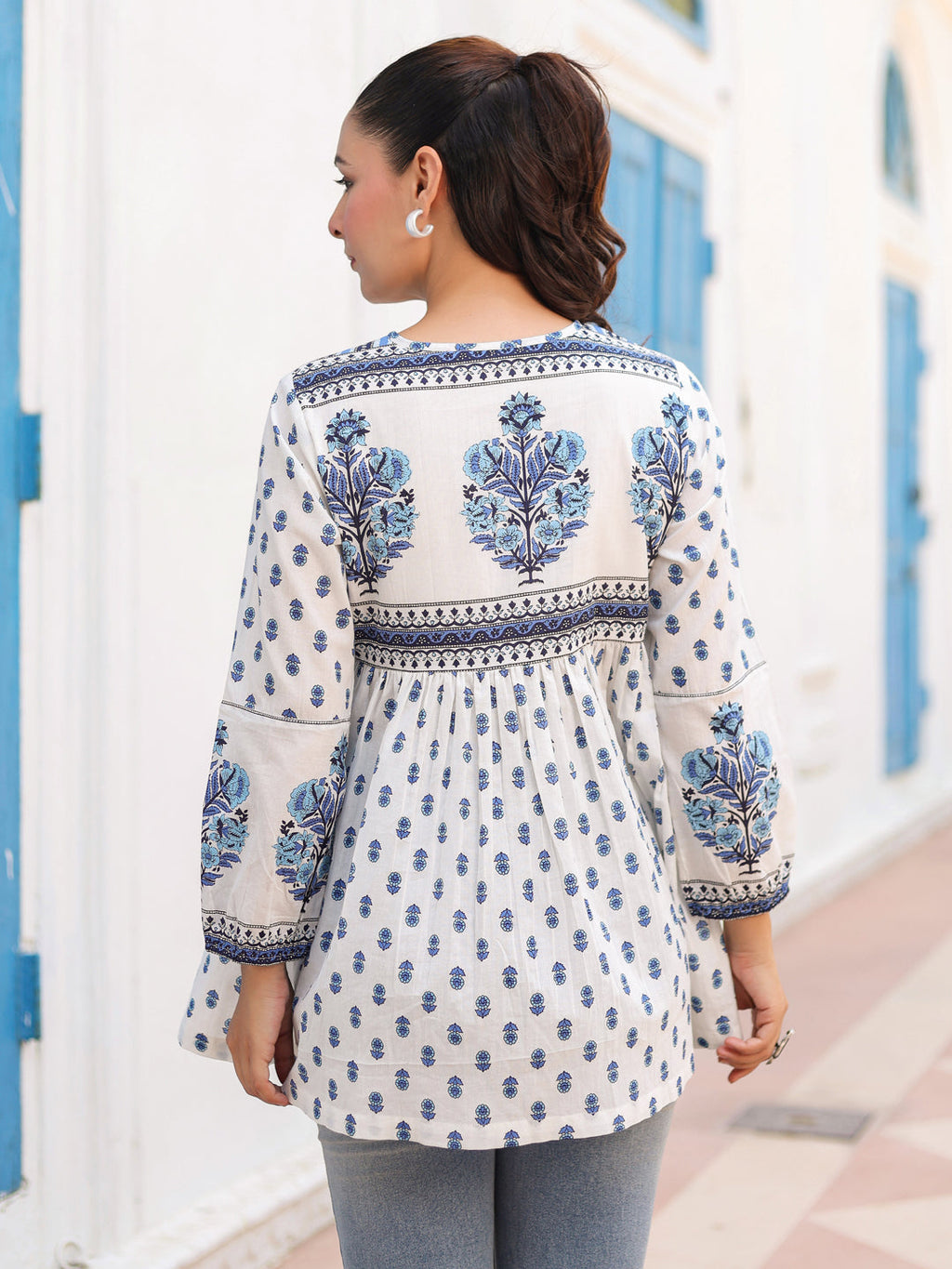Print Cotton Top