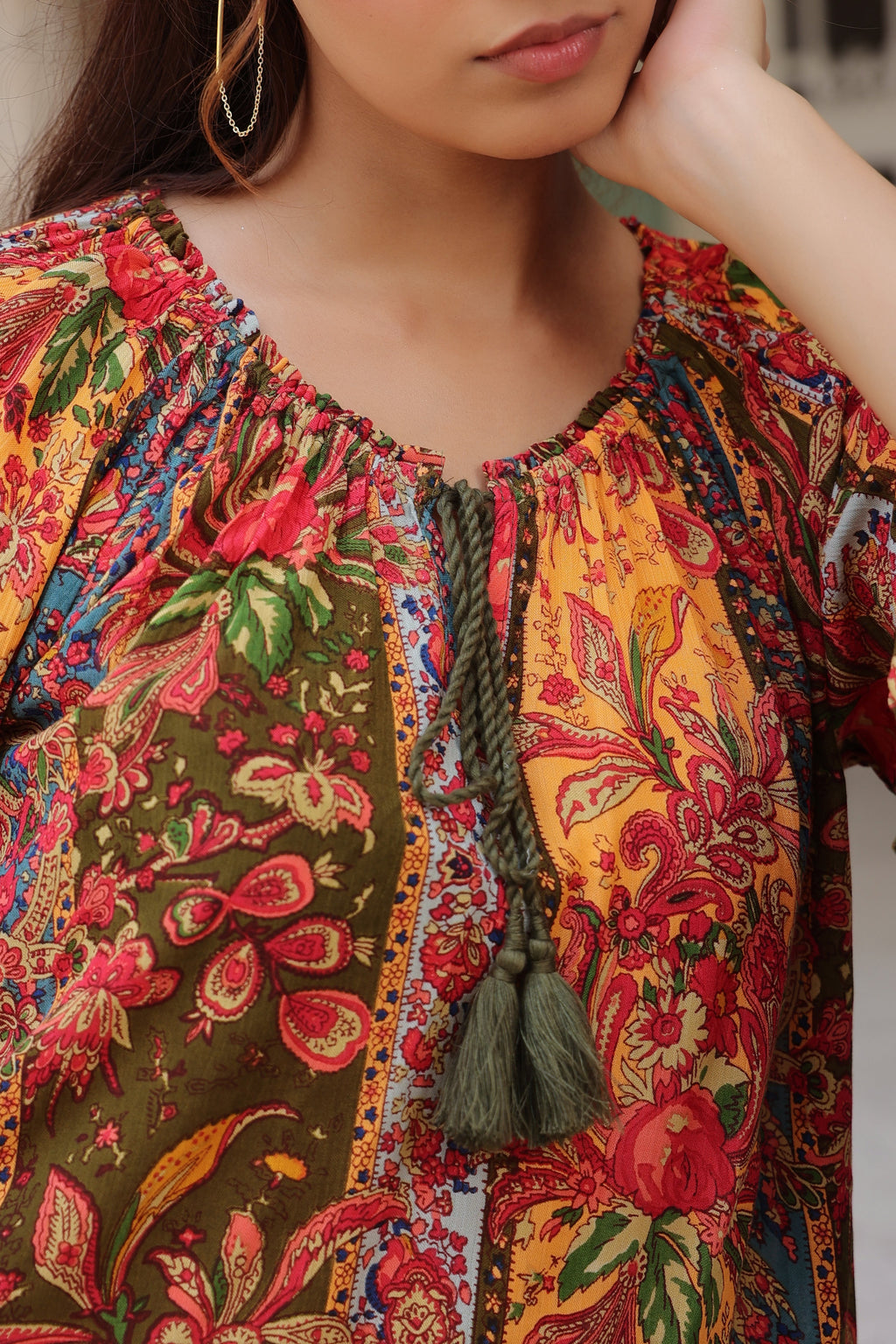 Print Cotton Top
