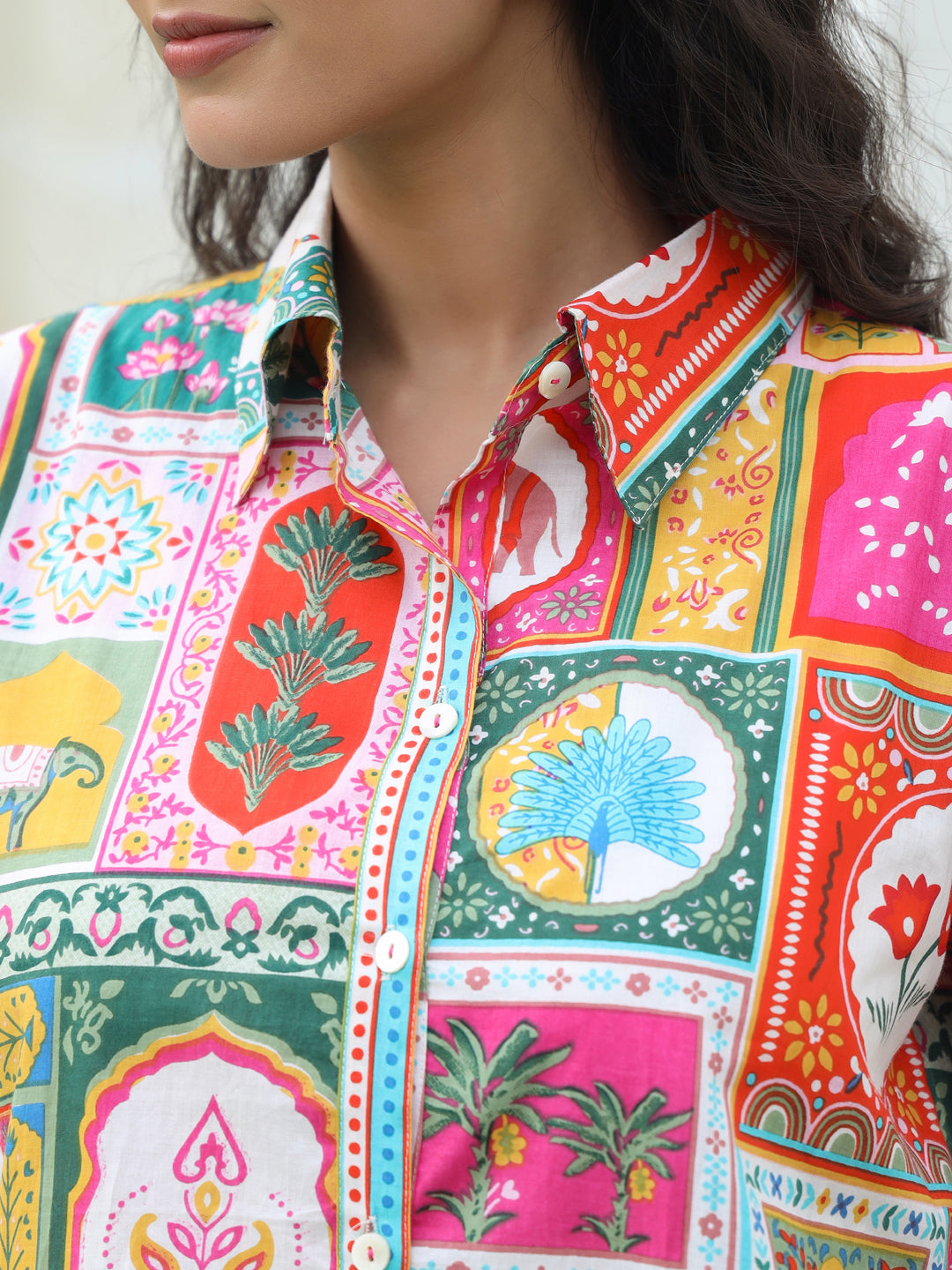 Women Printed Casual Shirt