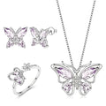 Pendant Earrings Chain Bracelet Ring for Women & Girls