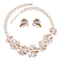 Pendant Earrings Chain Bracelet Ring for Women & Girls| Platinum Plated (Copy)