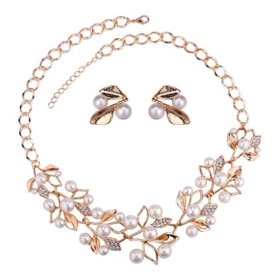 Pendant Earrings Chain Bracelet Ring for Women & Girls| Platinum Plated (Copy)