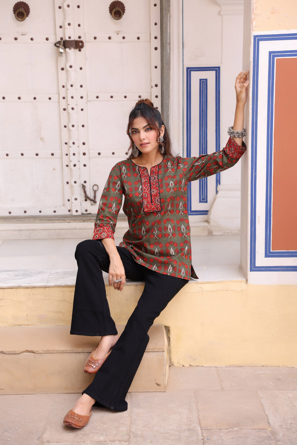 Print Cotton Top