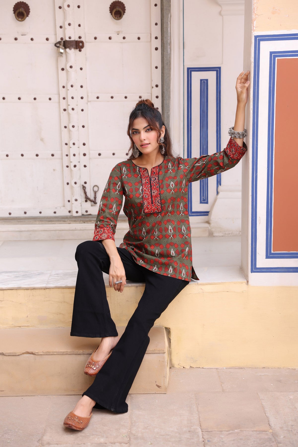 Print Cotton Top