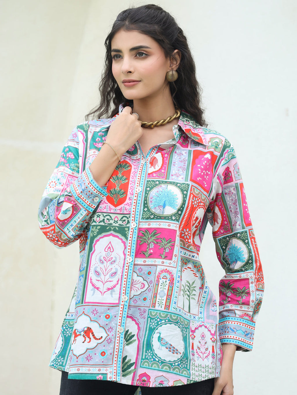 Women Printed Casual Shirt