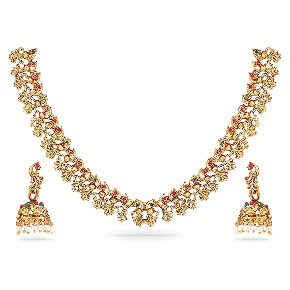 Pendant Earrings Chain Bracelet Ring for Women & Girls