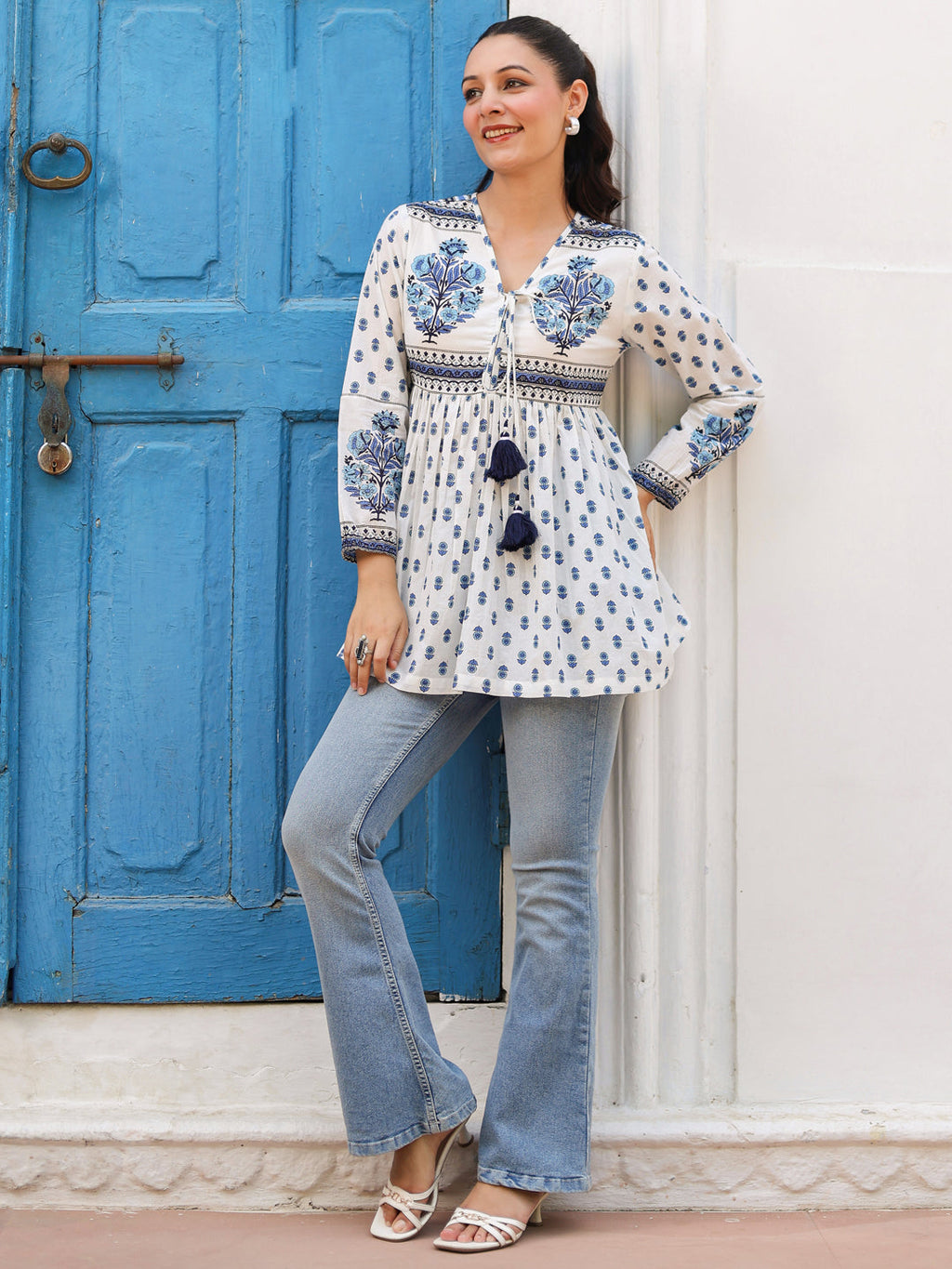 Print Cotton Top