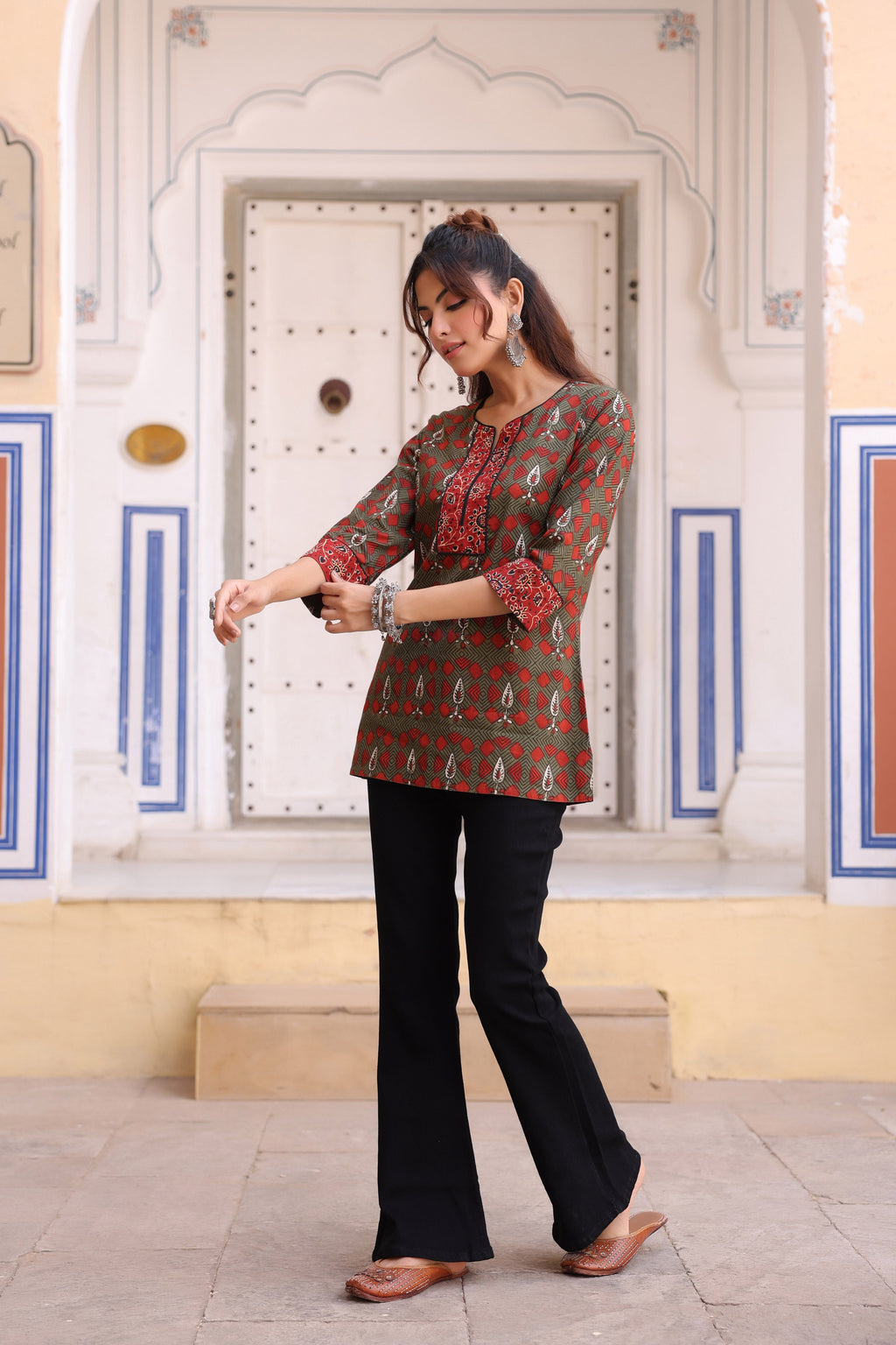 Print Cotton Top