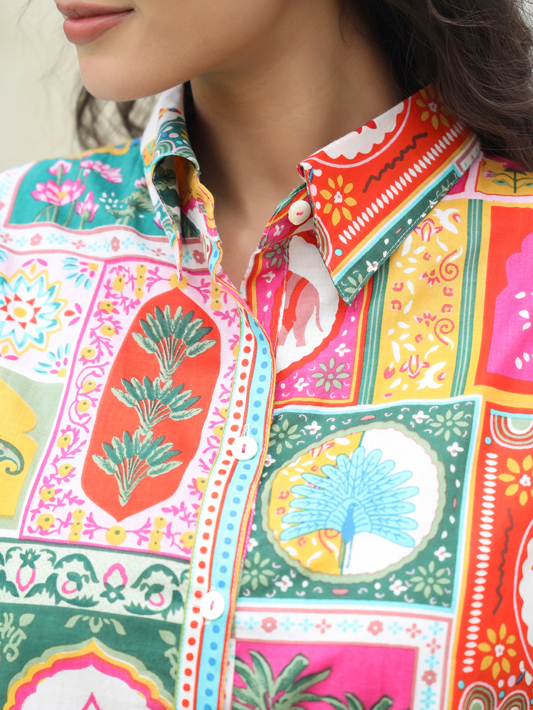 Women Printed Casual Shirt