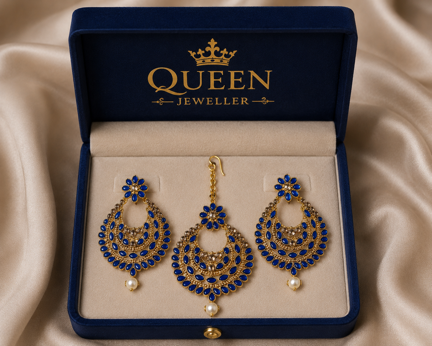 Pendant Earrings Chain Bracelet Ring for Women & Girls
