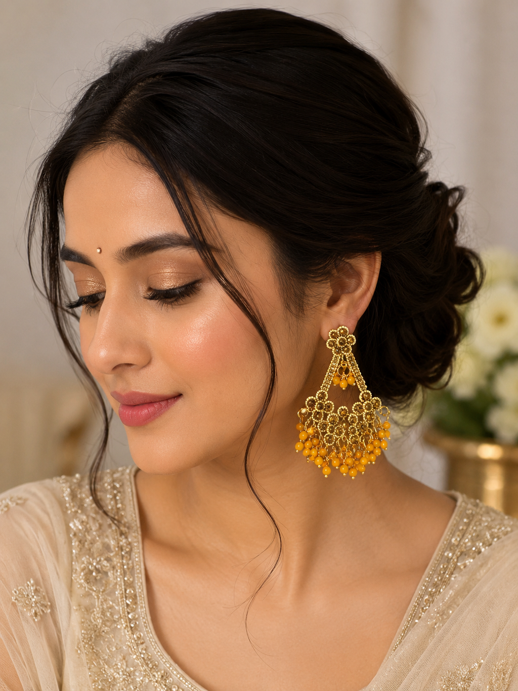 Pendant Earrings Chain Bracelet Ring for Women & Girls