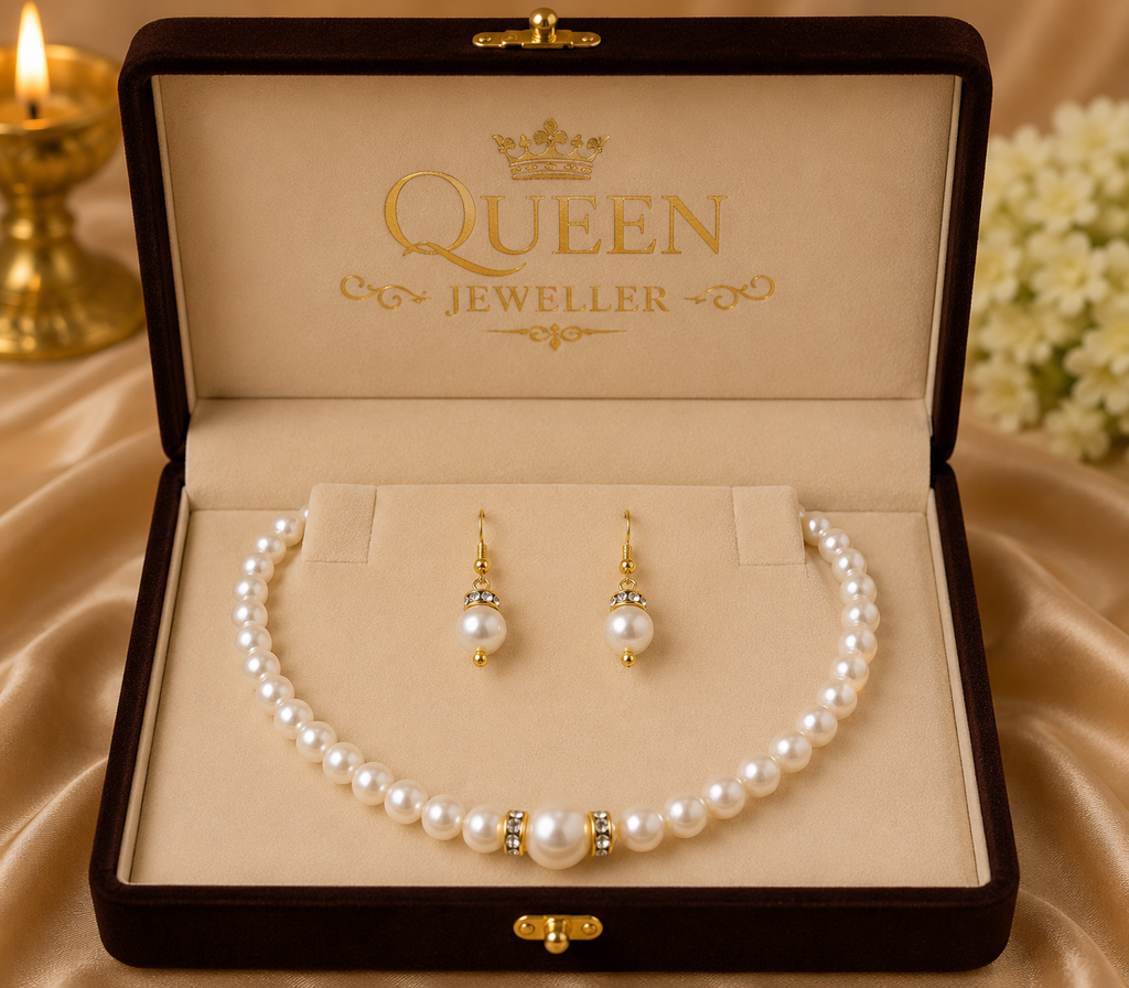 Pendant Earrings Chain Bracelet Ring for Women & Girls