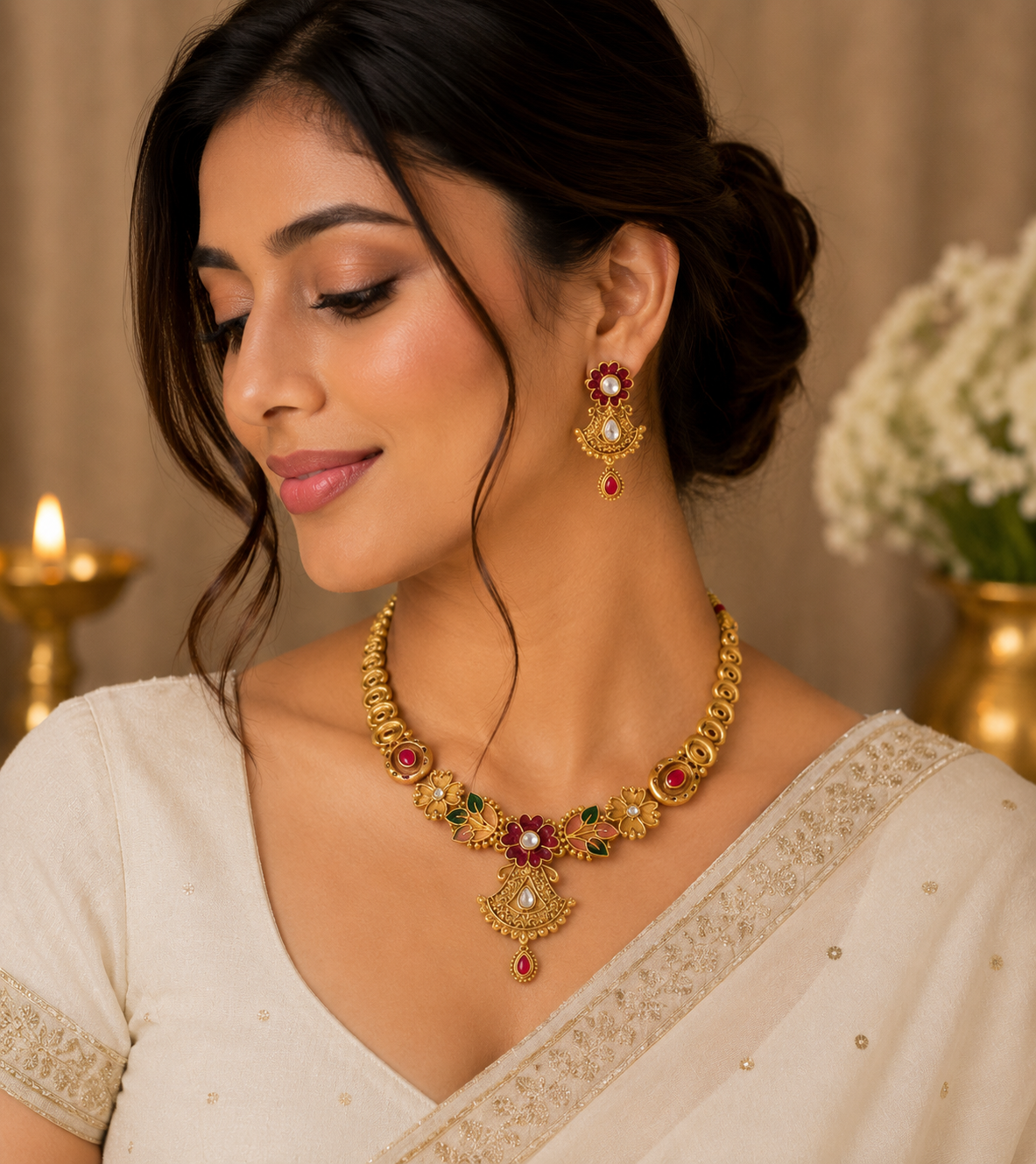 Antique Jewellery Sey For Women And Girls