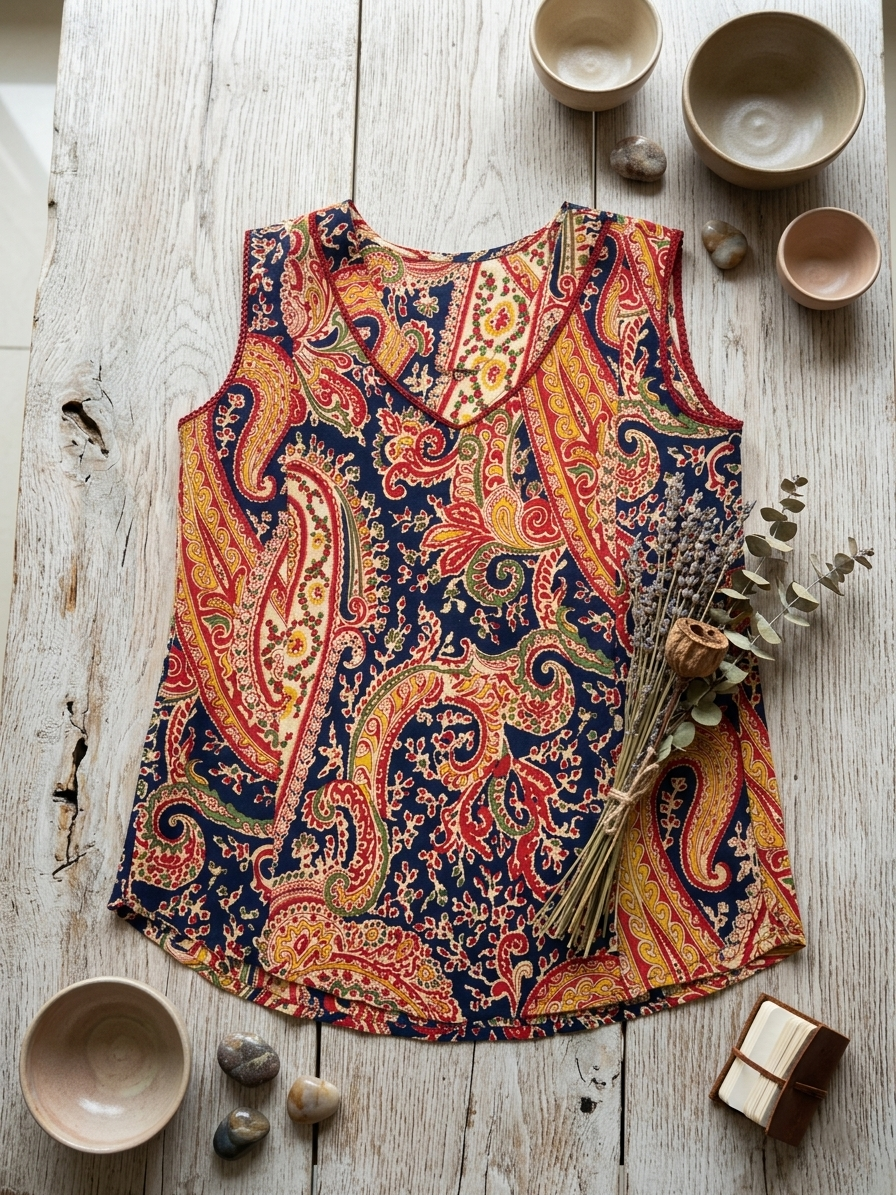 Print Cotton Top