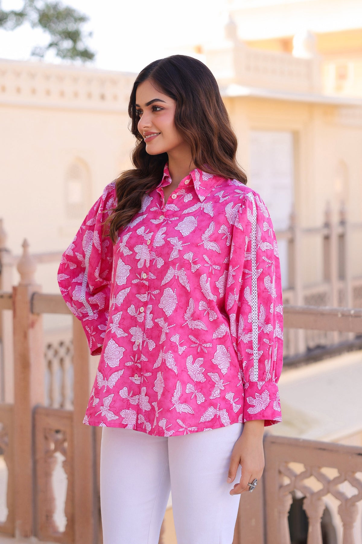 Women Relaxed Printed Casual Shirt