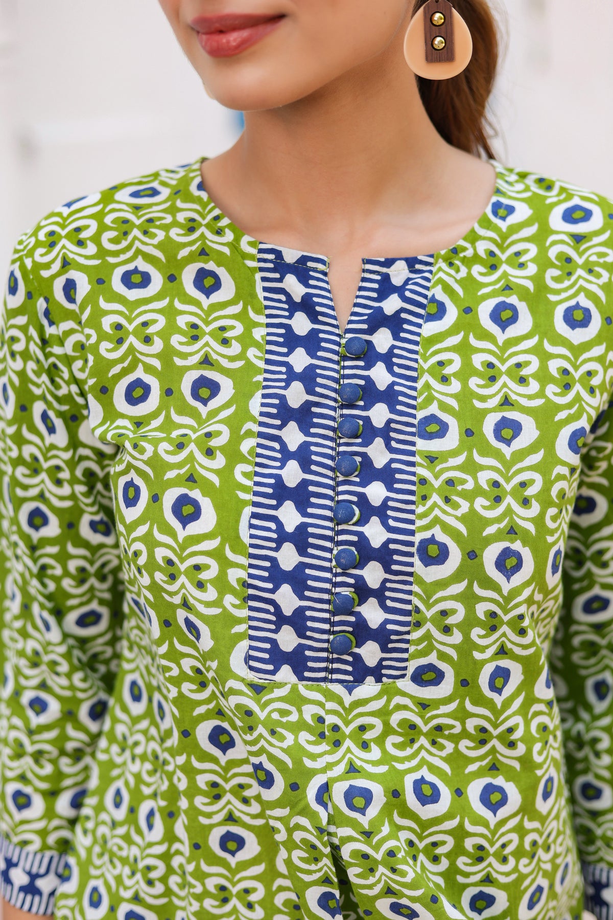 Women Floral Print Cotton Regular Top