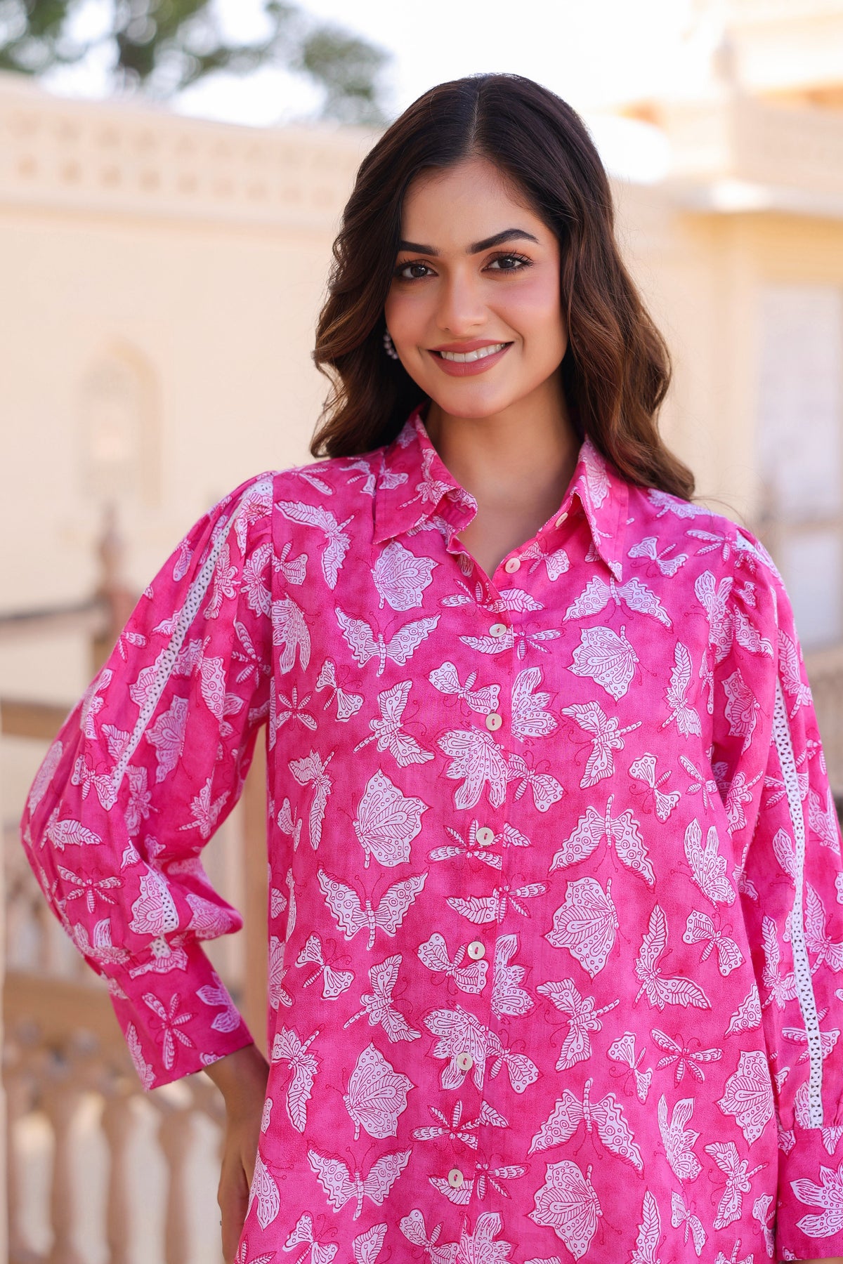 Women Relaxed Printed Casual Shirt