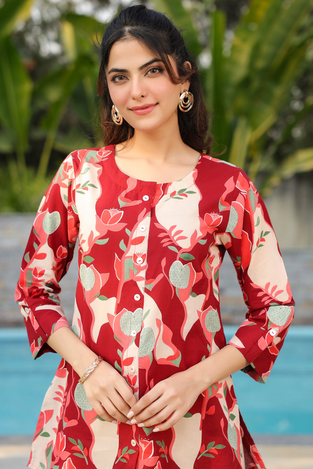 Print Cotton Top