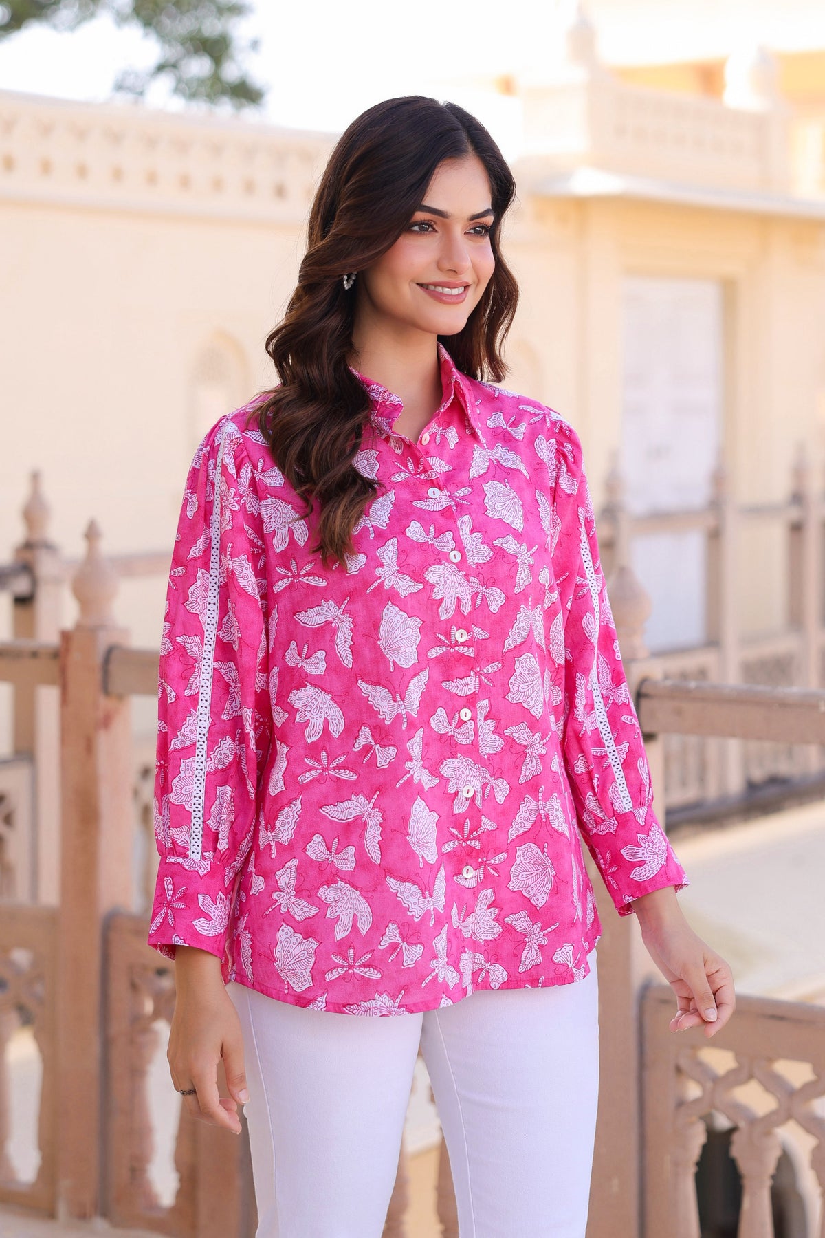 Women Relaxed Printed Casual Shirt