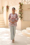 Women Floral Printed Pure Cotton Top