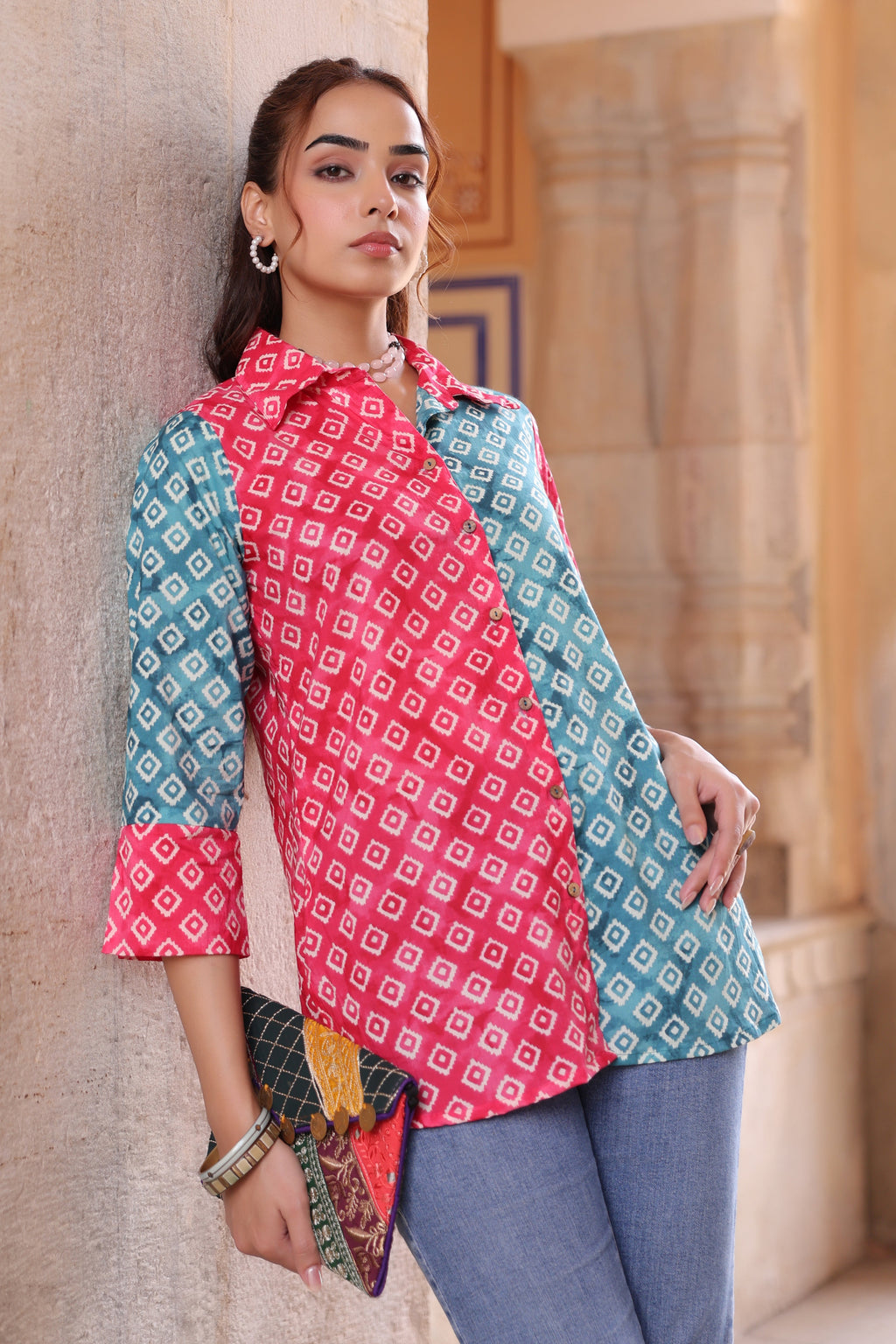 Women Relaxed Printed Casual Shirt