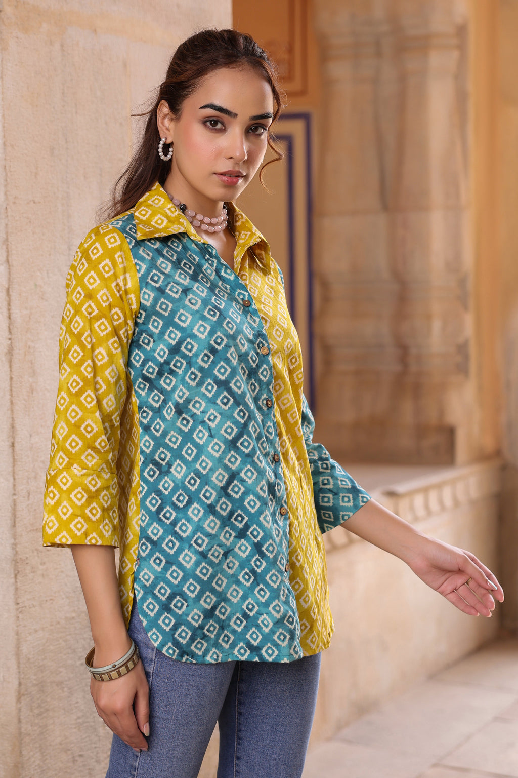 Women Relaxed Printed Casual Shirt