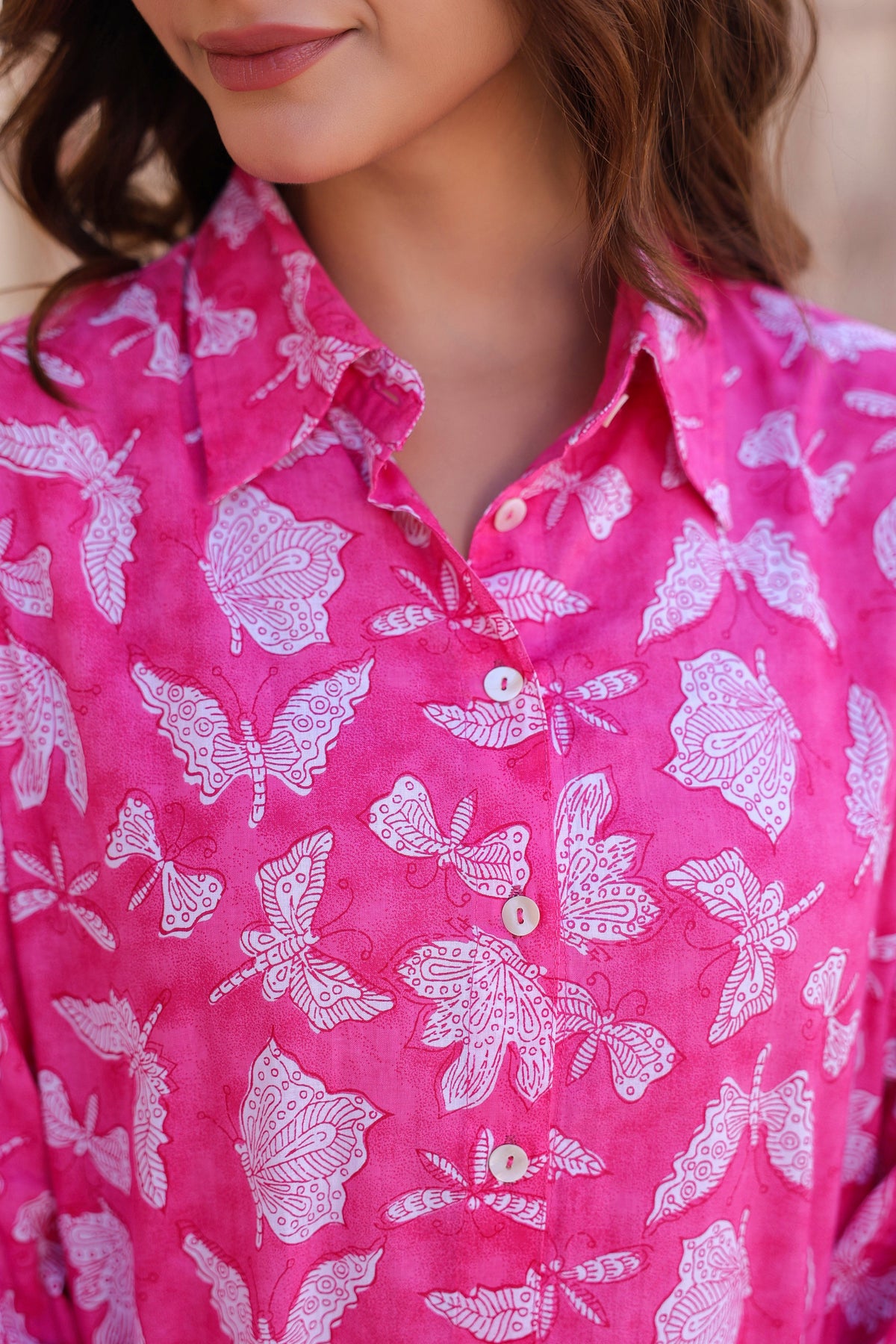 Women Relaxed Printed Casual Shirt