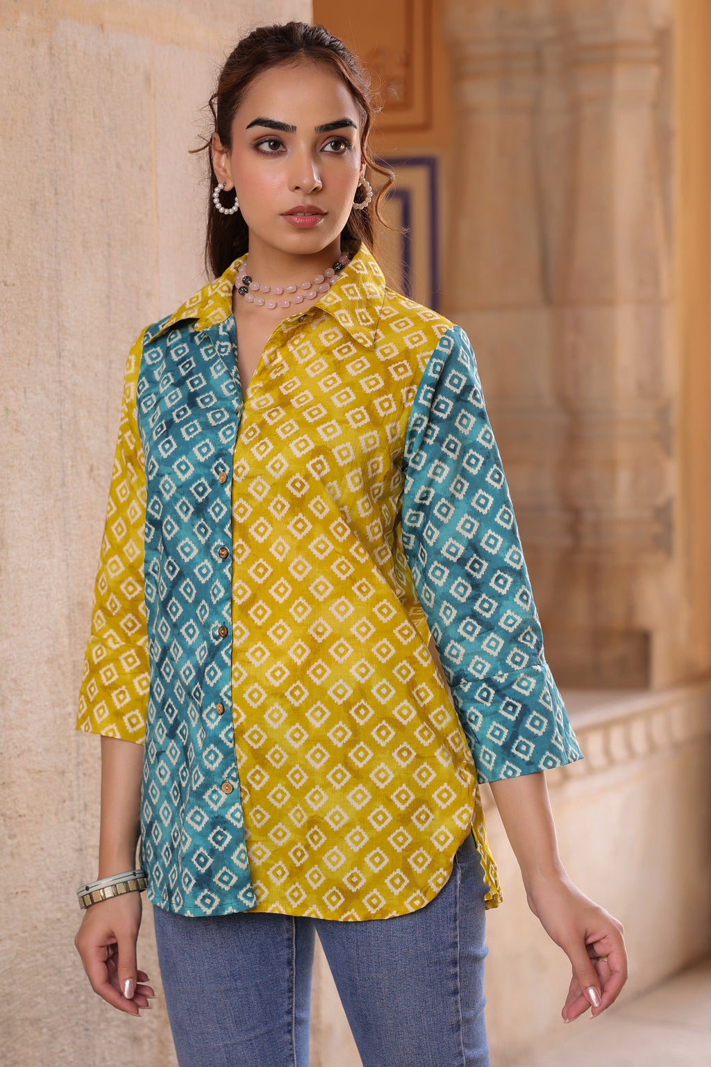 Women Relaxed Printed Casual Shirt