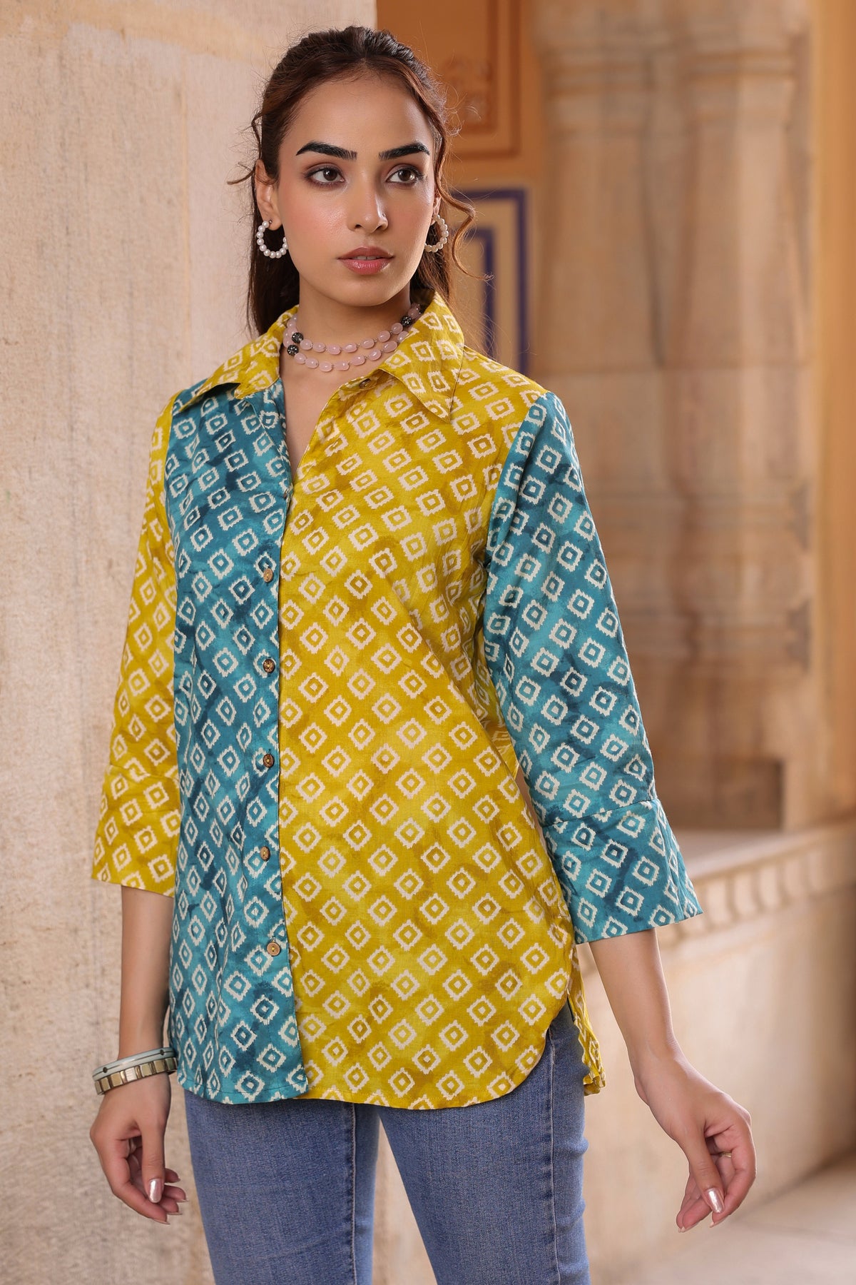 Women Relaxed Printed Casual Shirt